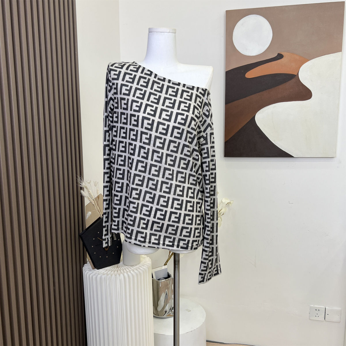 Fashion classic knitted long sleeve PD1023080809