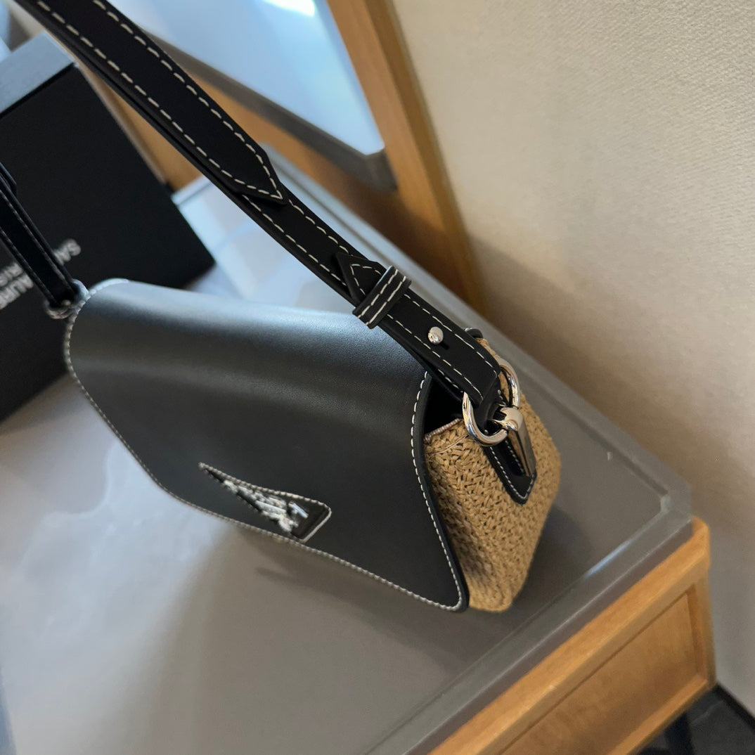 PRD summer fashion woven shoulder bag 0724041115