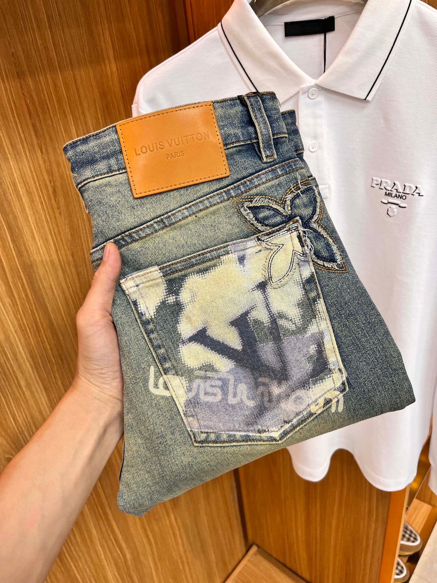 V Fashion new men's jeans 0724101209