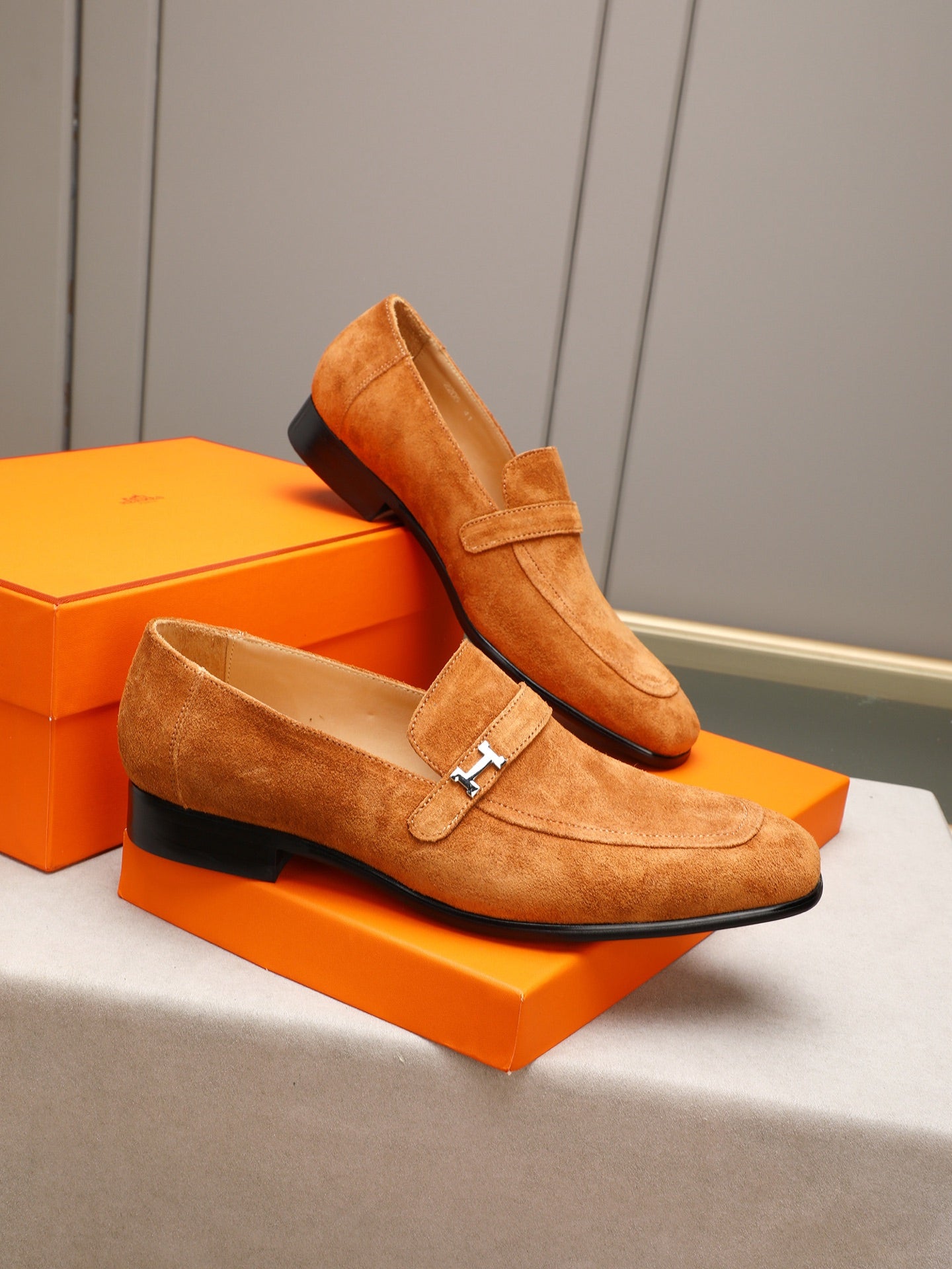 New HMS business formal leather shoes 0725062404