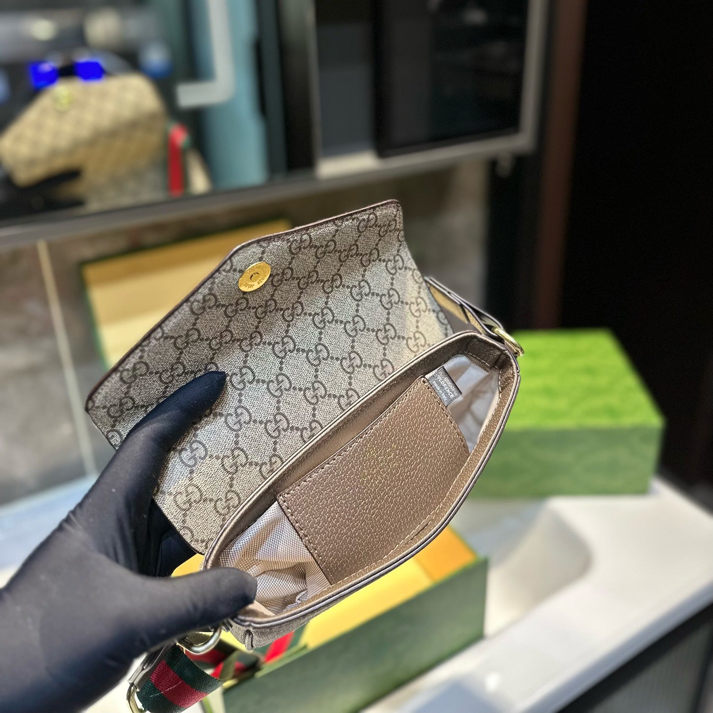 Petite GG series handbag shoulder bag 0724051502