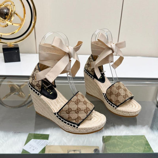 New  Leather G Logo women's shoesXC052024011105