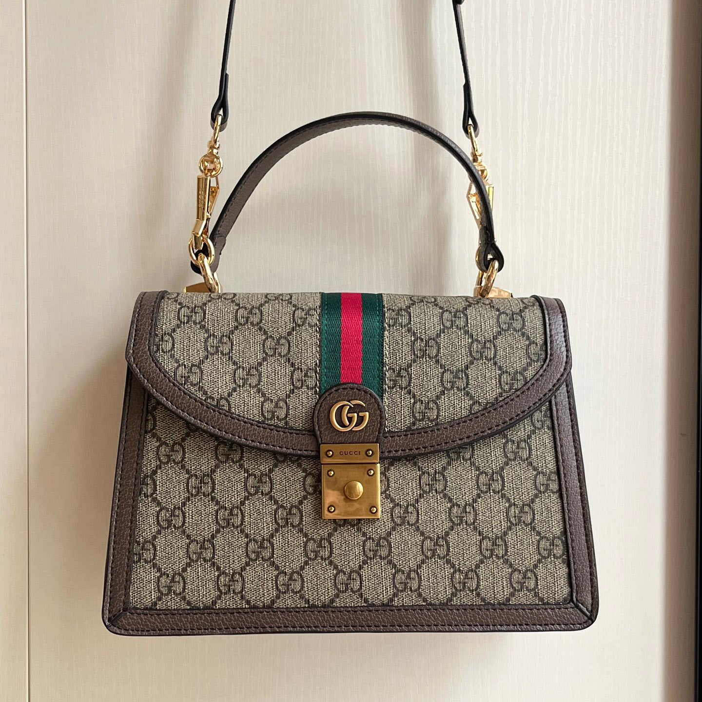 G Ophidia Lock Handbag 1824061805