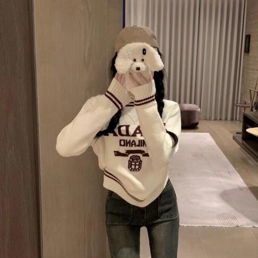 PR Long Sleeve Crewneck Sweater 1824091012