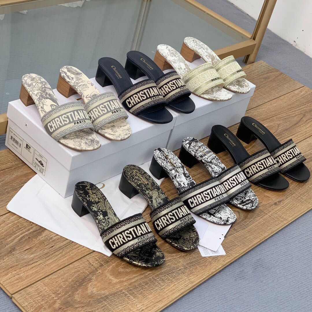 New Fashion D Logo women's slippersPD052024022701