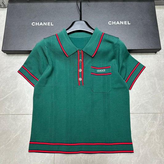 GG fashion knitted short sleeves 0725050801