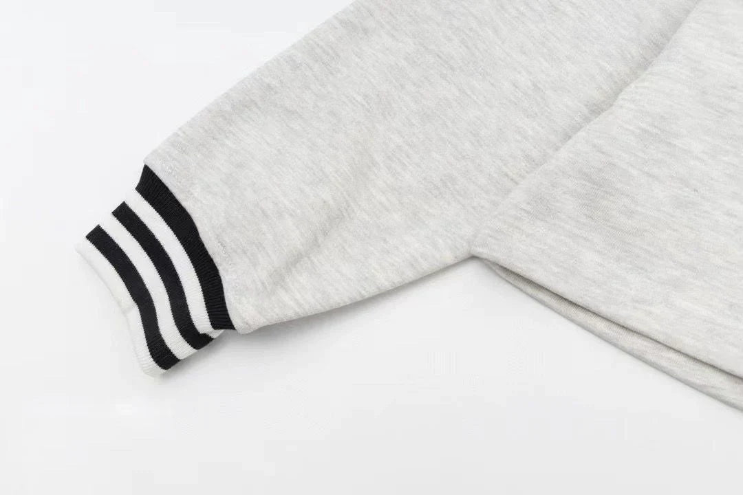 Casual Versatile Long Sleeved Set Hooded 1024022621