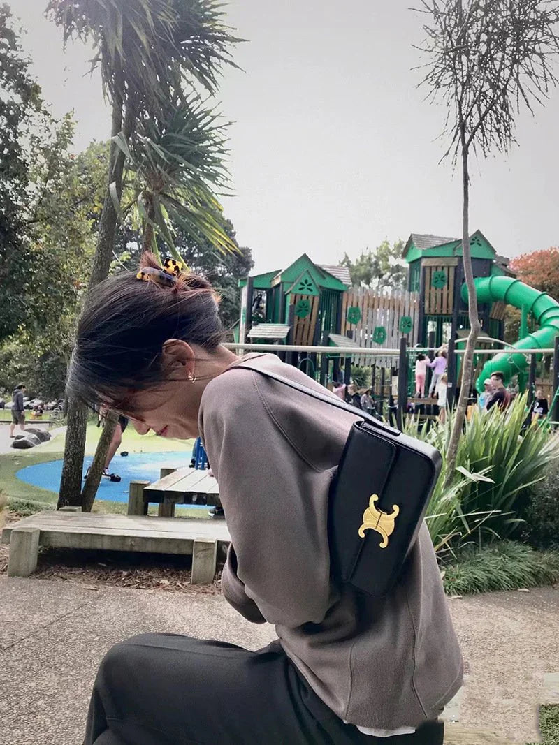 New Niche Superior Texture Underarm Bag Shoulder Handbag 1024041511