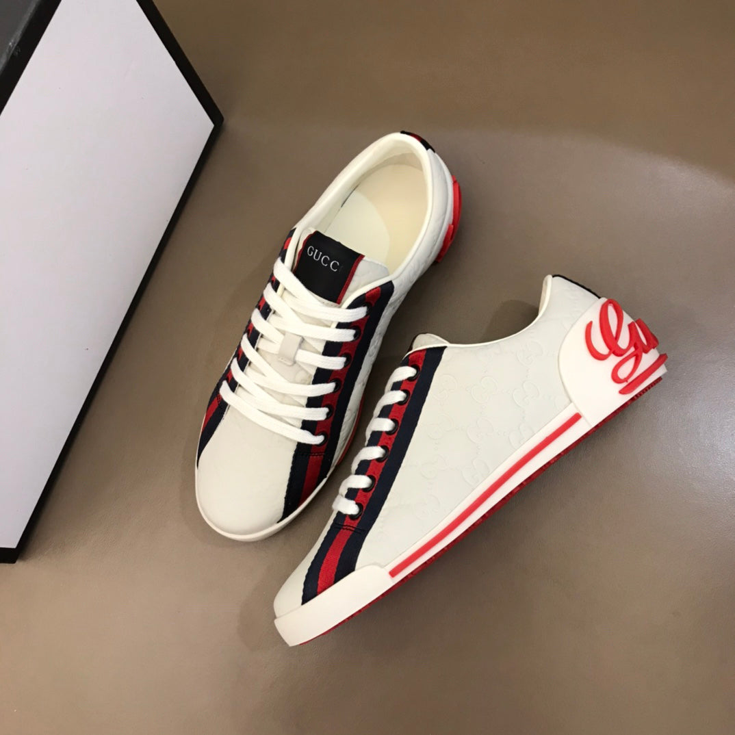 New Men's fashion lace-up casual shoes-4