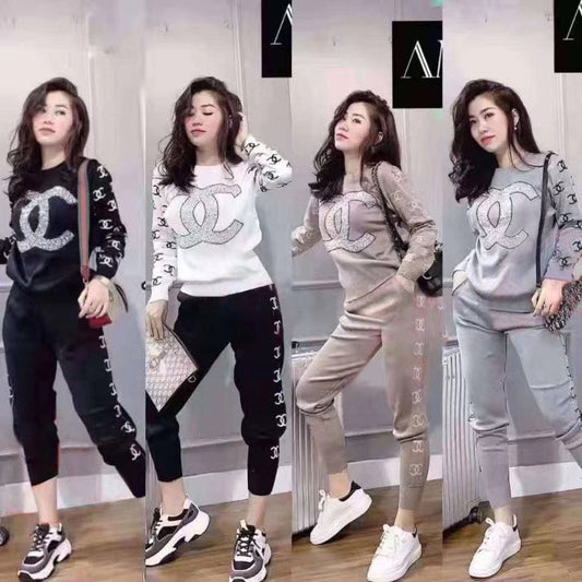 knitted sports suit XC1623081401