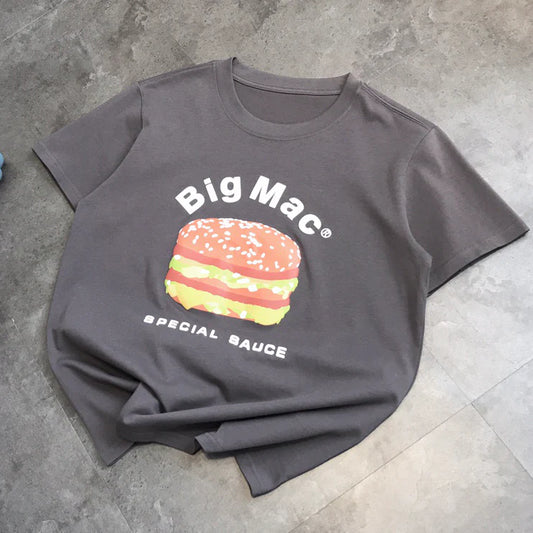 Unisex Big Burger Foam T-Shirt 1025042313