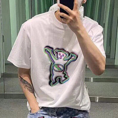 Unisex Phantom Phantom Bear T-Shirt 1025042307