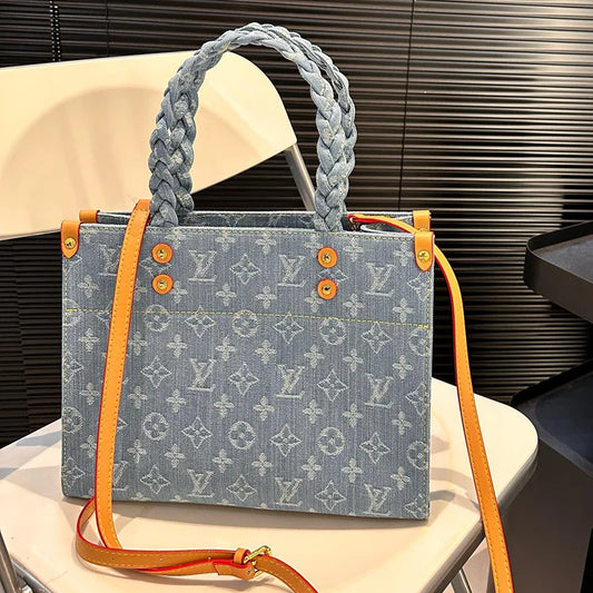 New fashion versatile denim handbag crossbody bag 1024052218