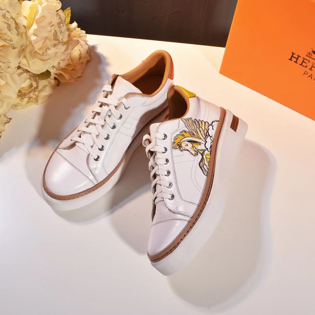 HMS Women's Fashion Pegasus Pattern Casual Shoes 0725031001