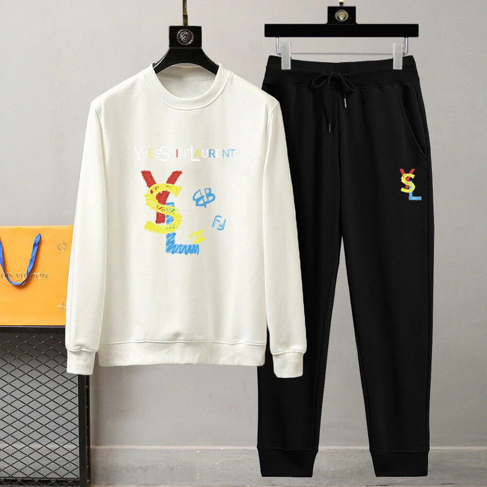 YS New Fashion Versatile Sweatshirt Set 1025033109