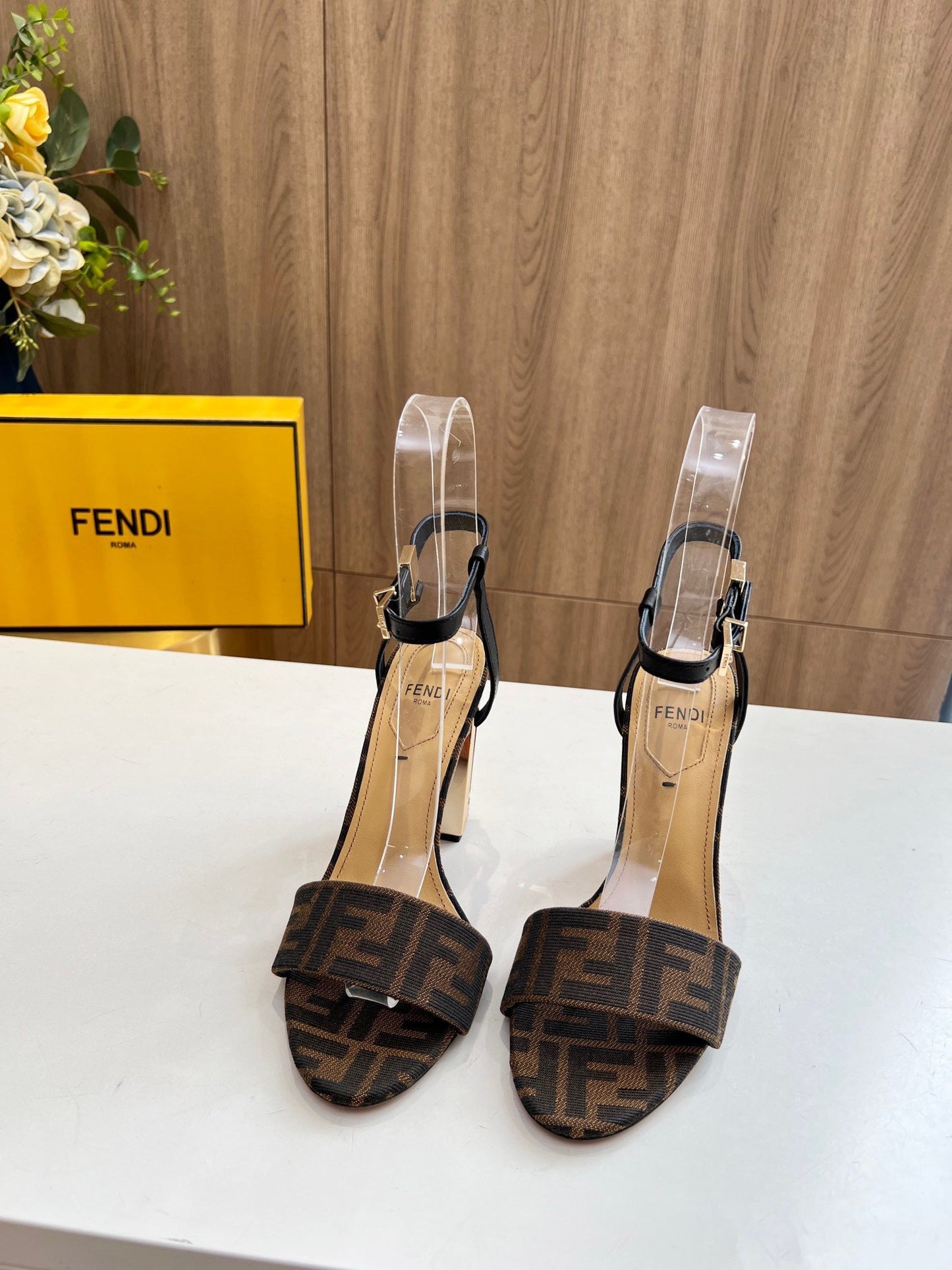 FD fashion print high heels 0725030501