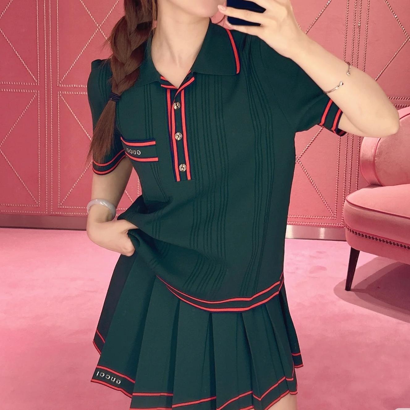 GG fashion knitted short sleeves 0725050801