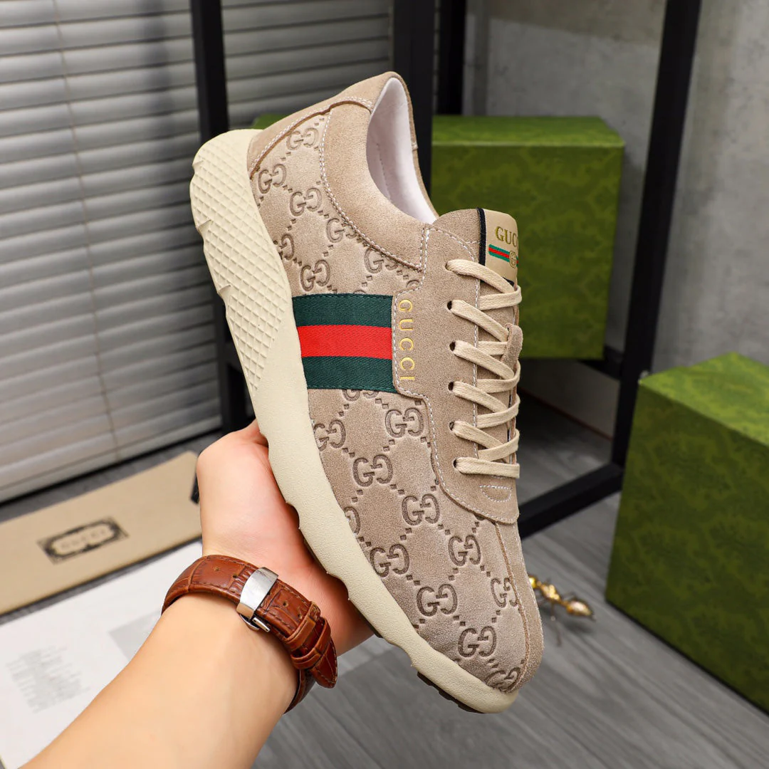 GG printed rubber-soled sports shoes 0725061706