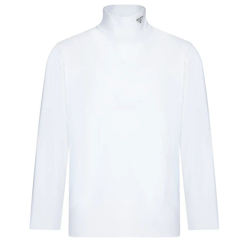 Unisex fashion and versatile high neck base shirt 1024080503