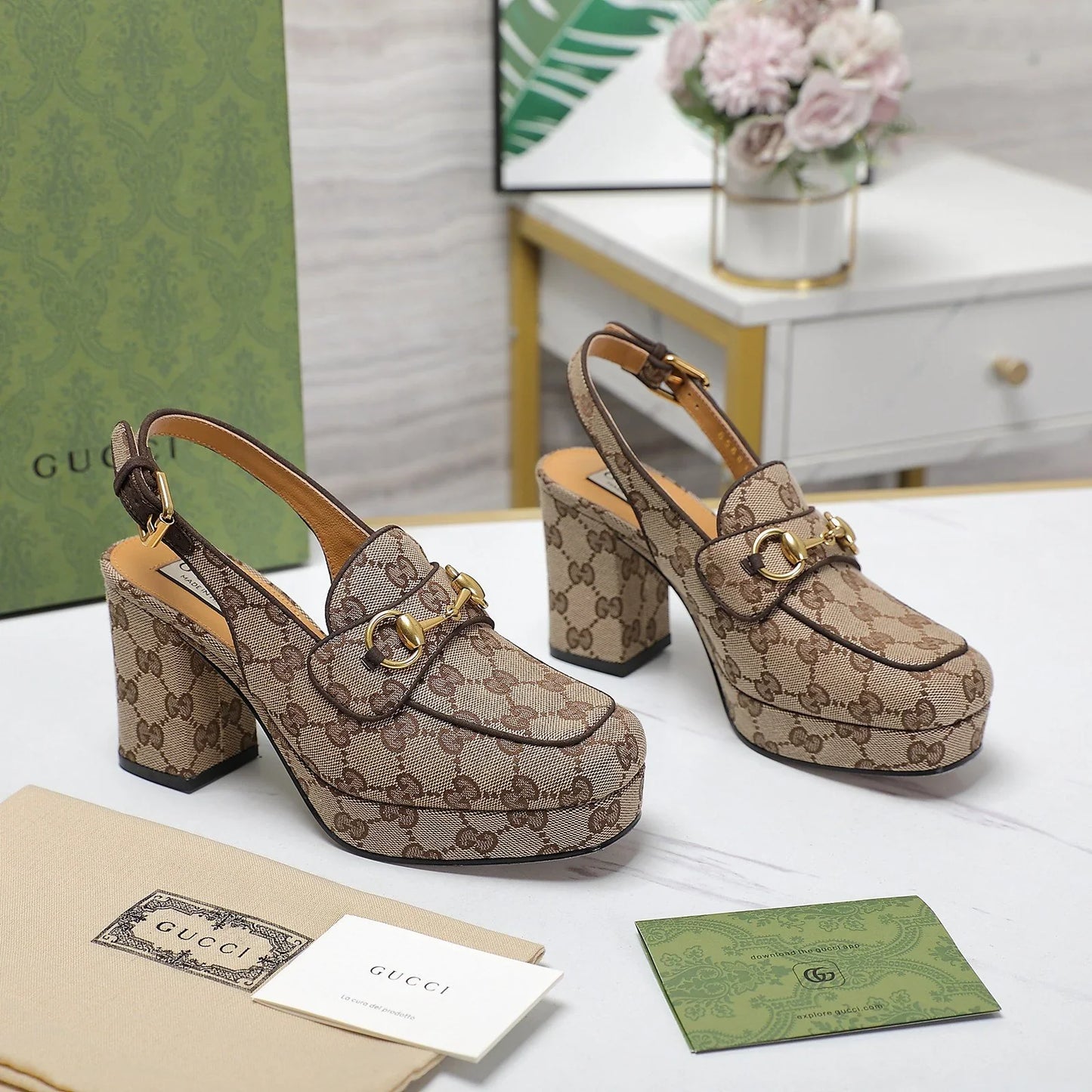 New Women's Horsebit Mid-heeled Sandals and High Heels