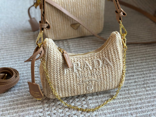 PRD fashionable straw armpit bag 0724032003