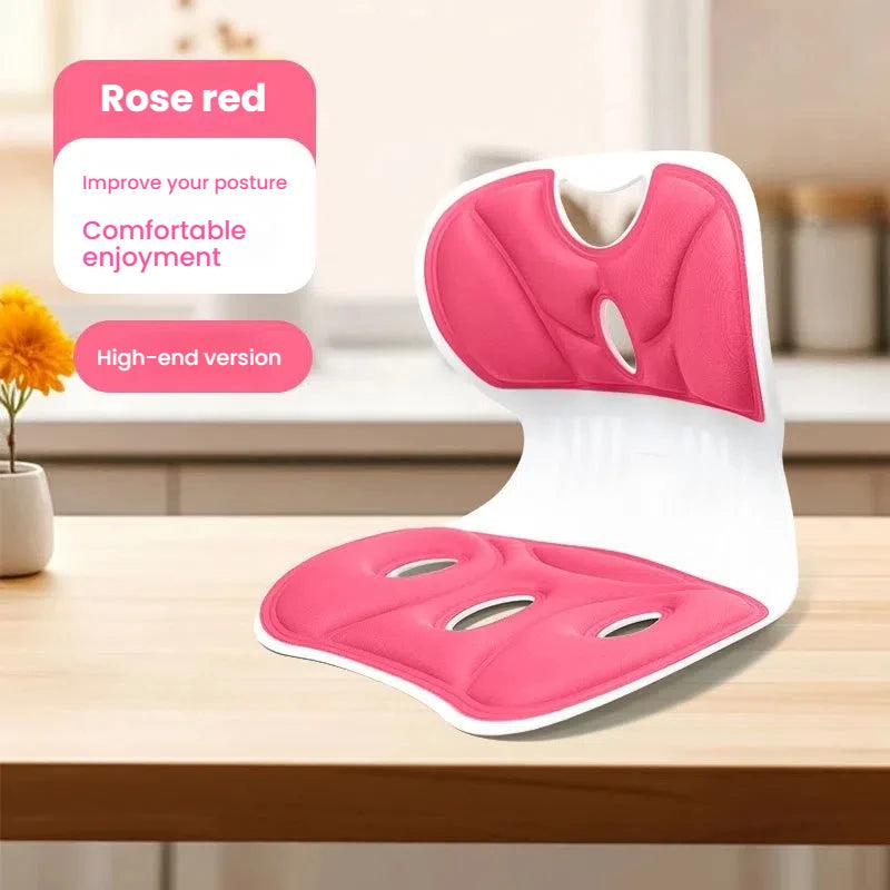 Dropshipping Gift CJH Waist protection Seat Cushion, Ergonomic Sitting Chair, Backrest, Portable Correction Seat for Office Use