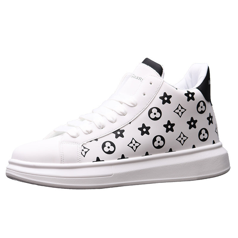 High-top men's height-increasing shoes 2025080104