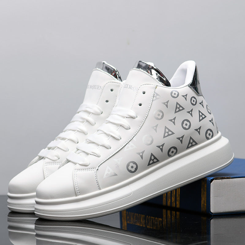 High-top men's height-increasing shoes 2025080104