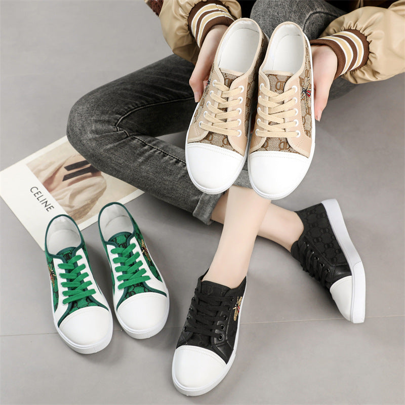 Spring breathable soft-soled casual sneakers 2025080704