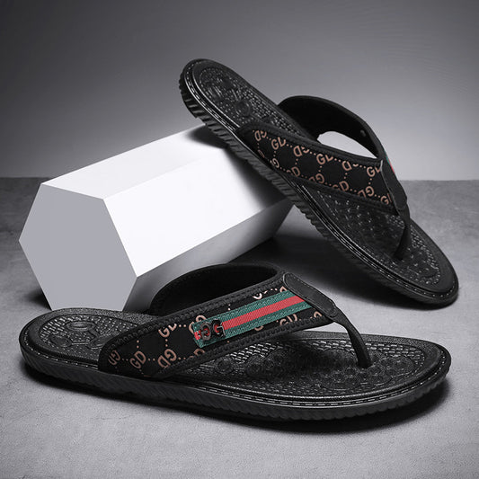 Summer outdoor flip-flops for men's sandals 2025080107