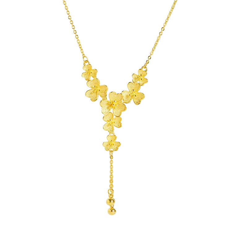 Hot tassel necklace 2025081218