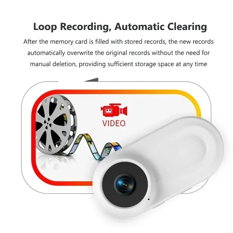 Mini Thumb camera 1080P high-definition magnetic action camera DV action video recorder