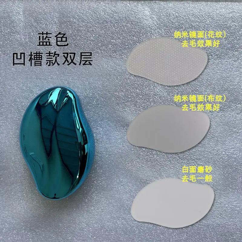 Nano painless hair removal device is safe, easy to clean, and reusable