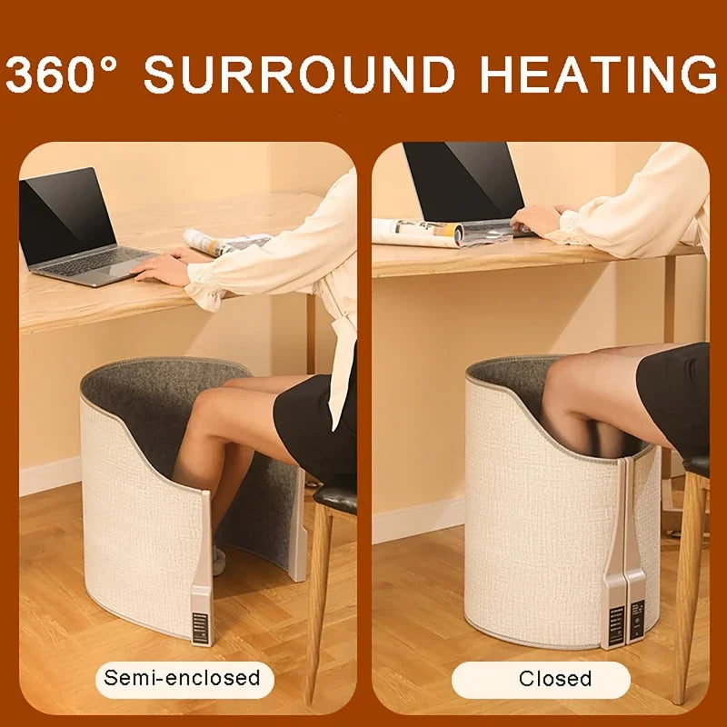 Folding Portable Adjustable Thermostat Foot Warmer