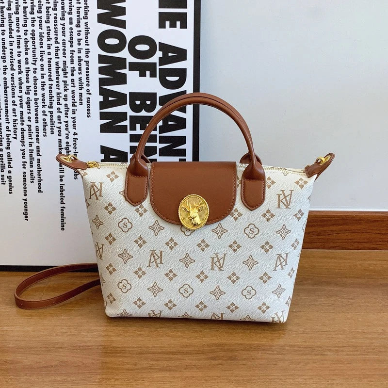 Fashionable and retro floral crossbody bag 2025073114