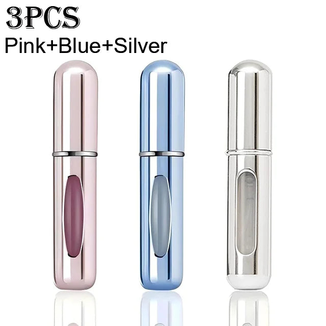 1/3/4/5 PCS mini refillable perfume portable atomizer bottle