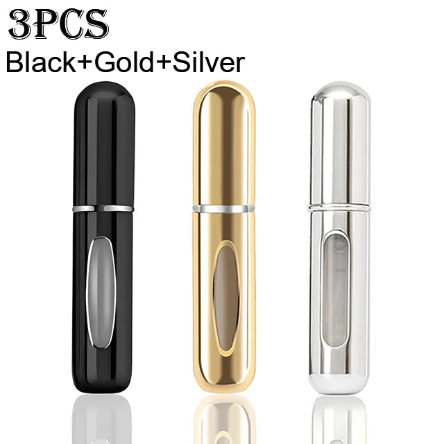1/3/4/5 PCS mini refillable perfume portable atomizer bottle