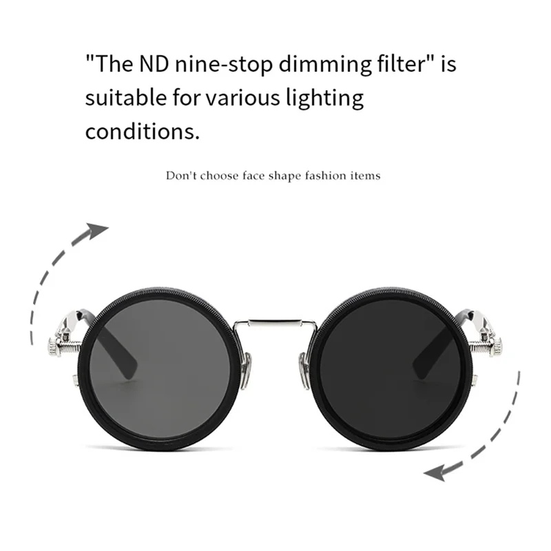ND9 dimmable UV resistant high-definition filter glasses
