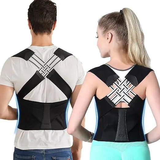 Male and female posture correctors can adjust shoulder posture brackets,