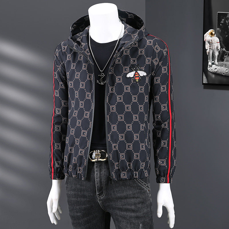 Casual Men's Hooded Jacket 1025082903