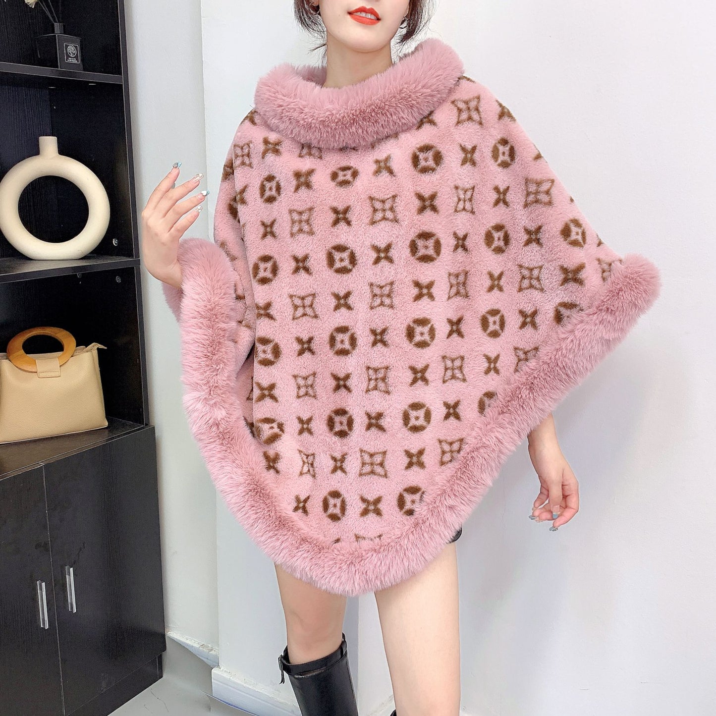 Women's Printed Pullover Hoodie 1025090227