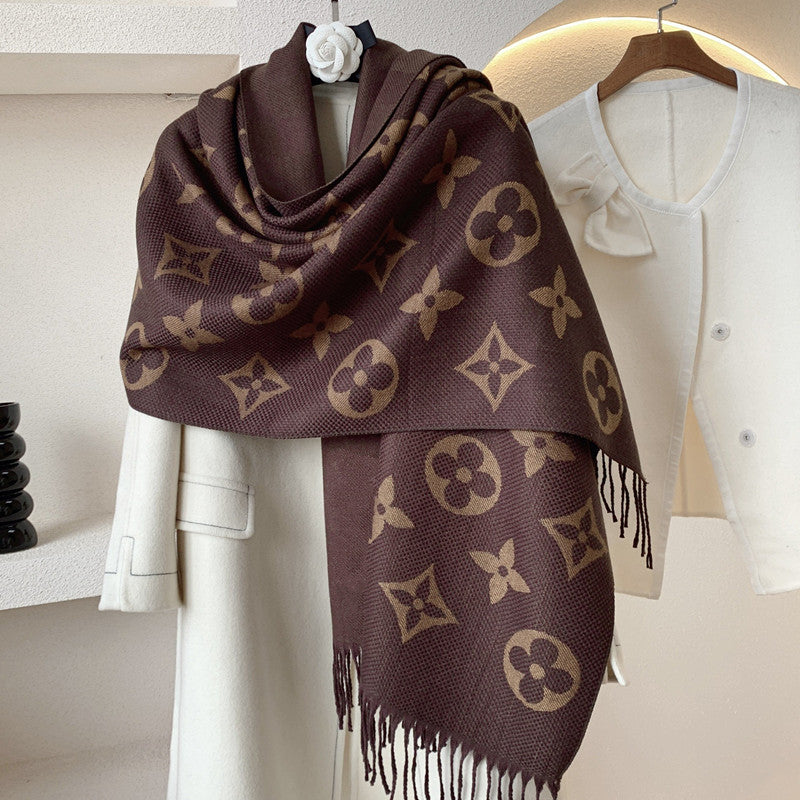 Madame Lao Hua's Melard Scarf Shawl 1025090215