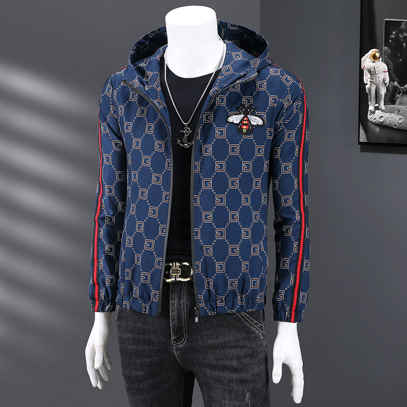 Casual Men's Hooded Jacket 1025082903