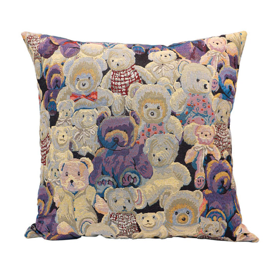 Retro-Style Knit Cushion 1025091005