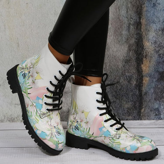 Printed Fashion Martin Boots 1025090110