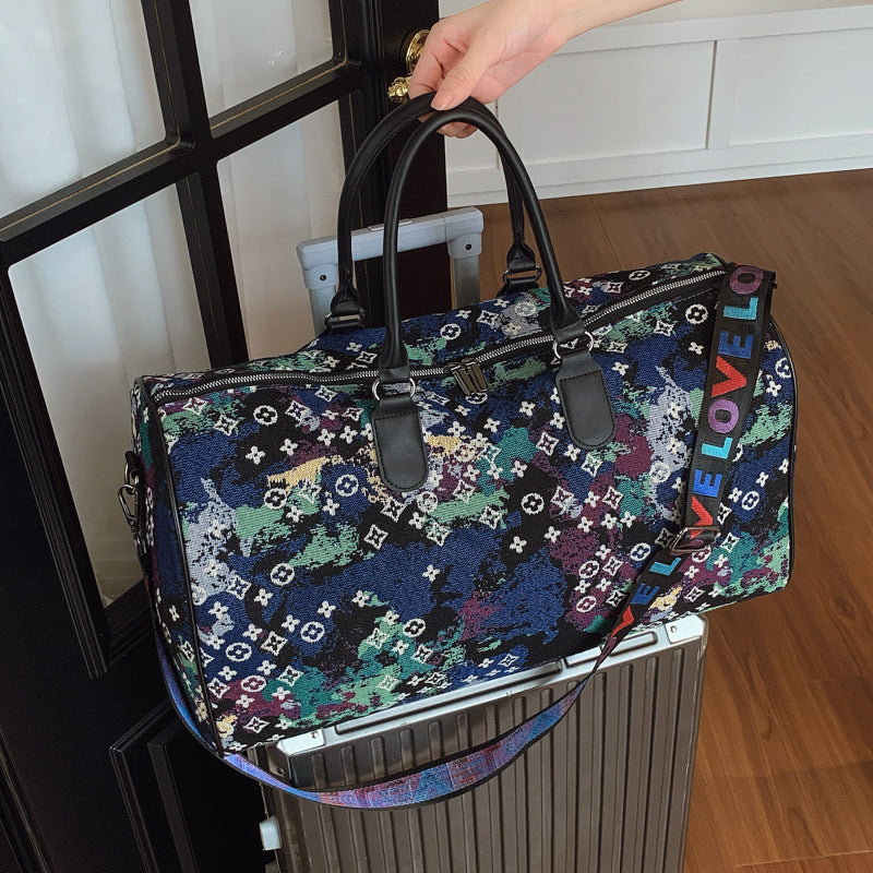 New Denim Travel Tote for Business Trips 1025091006