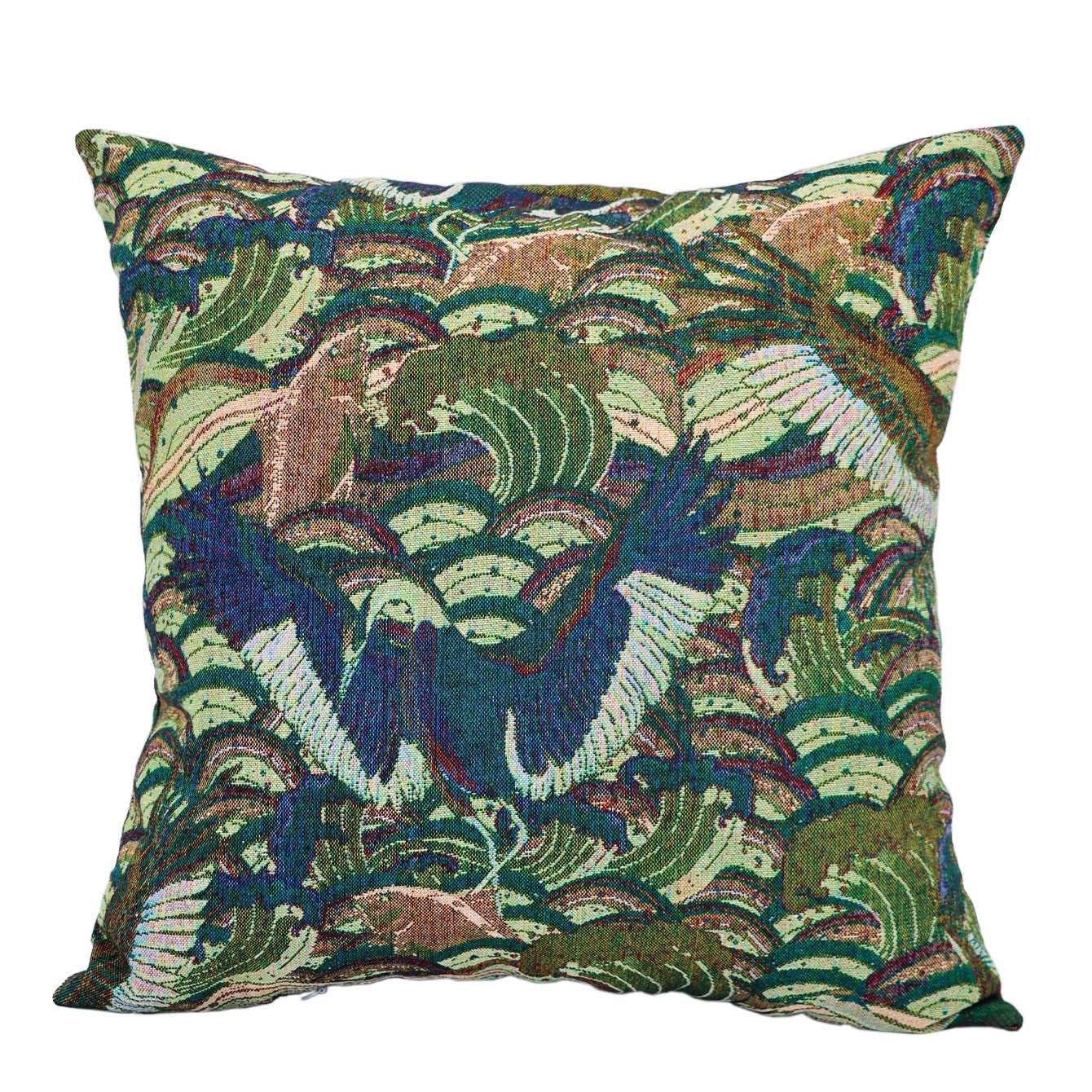 Retro-Style Knit Cushion 1025091005