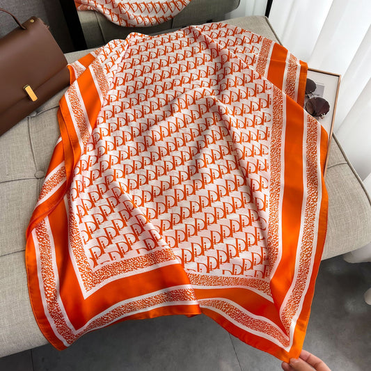 New high-end faux silk scarf 1025082225