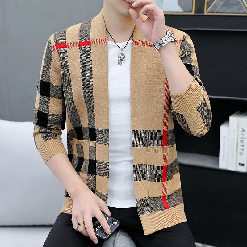 New Men's Cardigan Jacket 1025082801