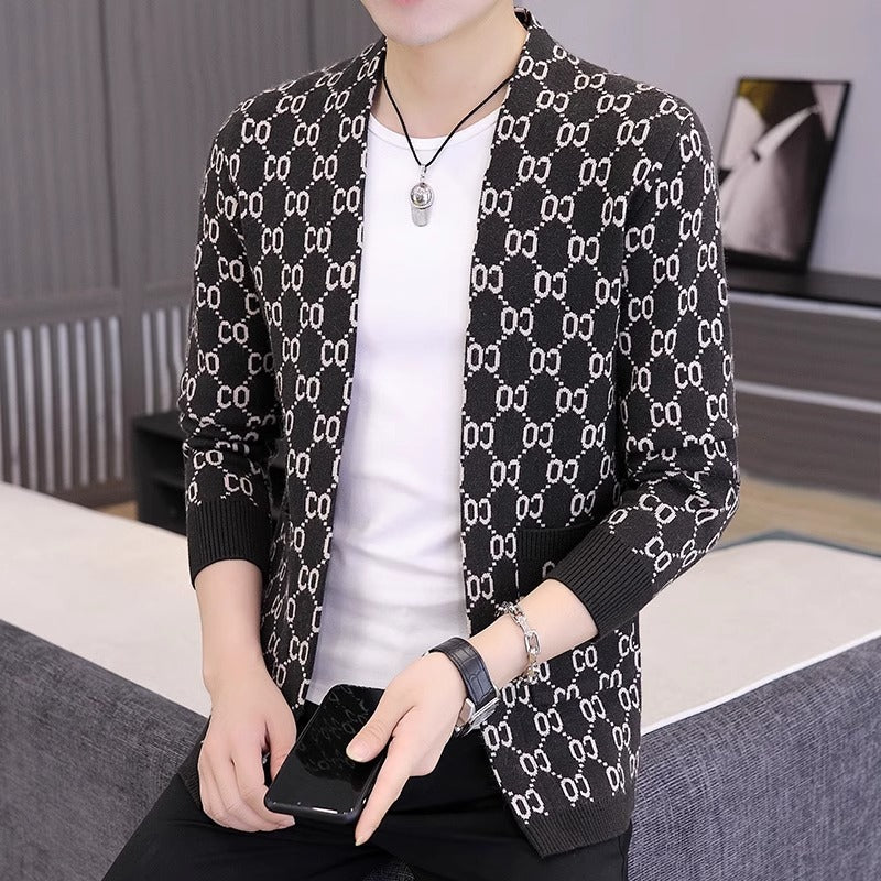 New Men's Cardigan Jacket 1025082802
